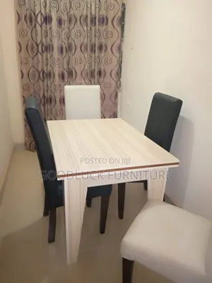 Four Man Dining Chairs With the Table