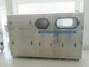 Automatic 5 Gallon Dispenser Bottle Water Rinse, Fill Cap Machine