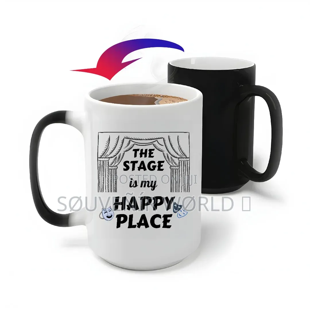 Magic Heat-Changing Coffee Mug – 15oz (Master Builder Design)