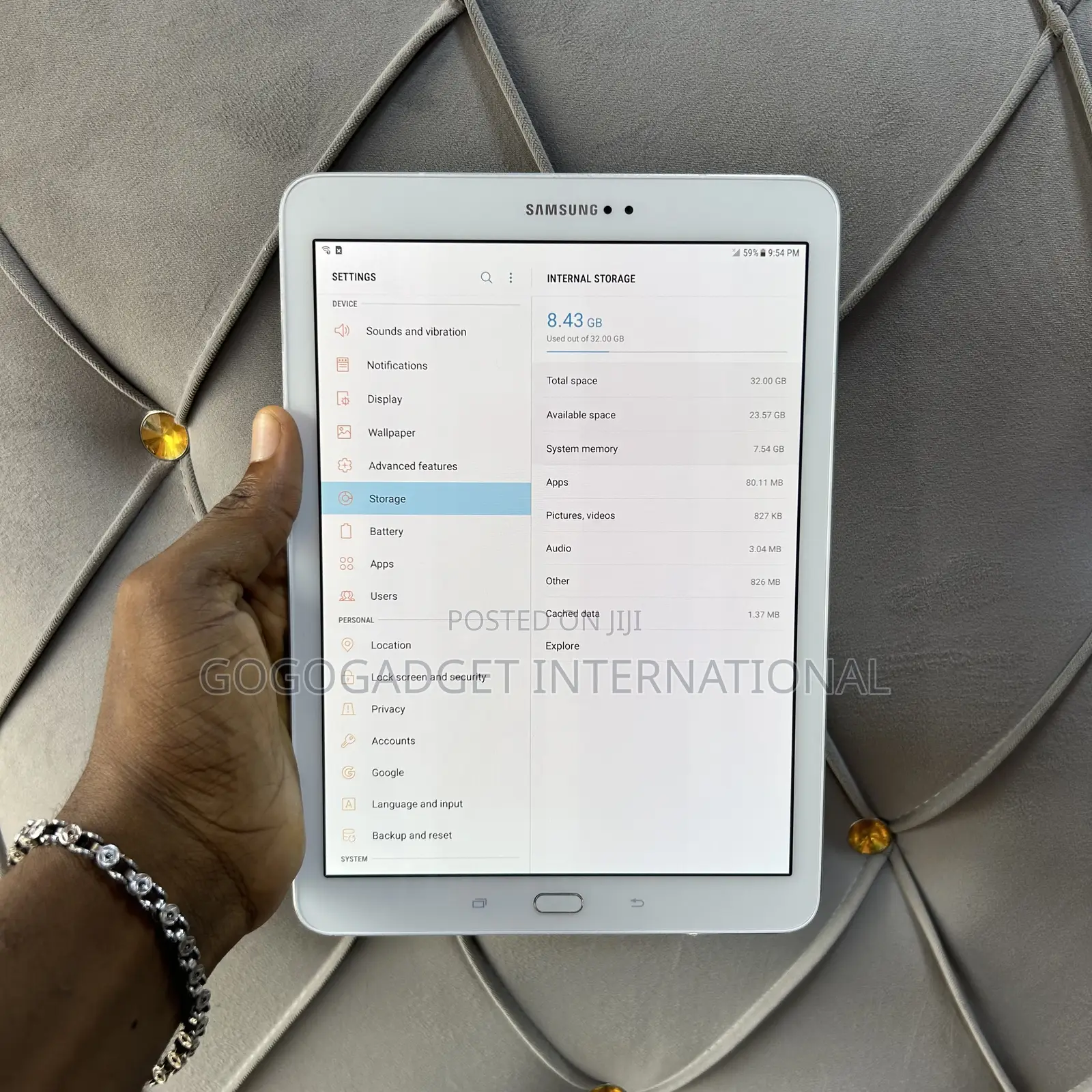 Samsung Galaxy Tab S2 9.7 32 GB White