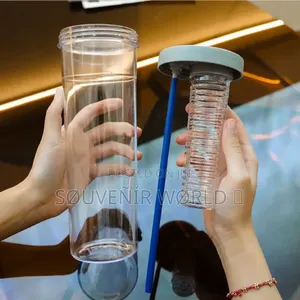 Fruit Infuser Water Bottle With Straw