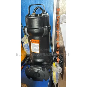 3hp Sewage Pump With Grinder, Full Cast Iron Body