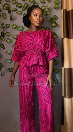 Two Piece Pants and Top