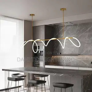 Modern Long Hose Led Ceiling Pendant Light, Minimalist Pendant Light,