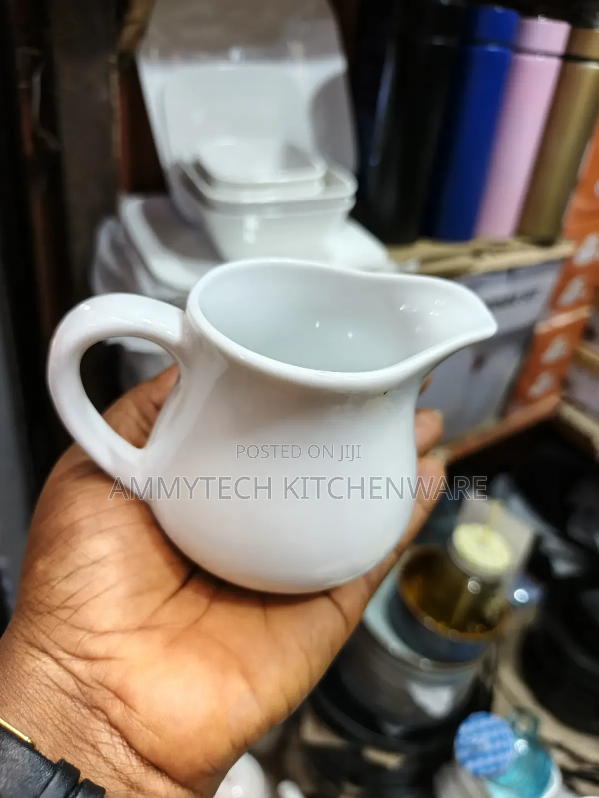 Plain White Milk Bowl