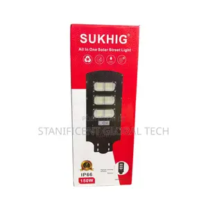 Sukhig 150watts All in One Solar Street Light