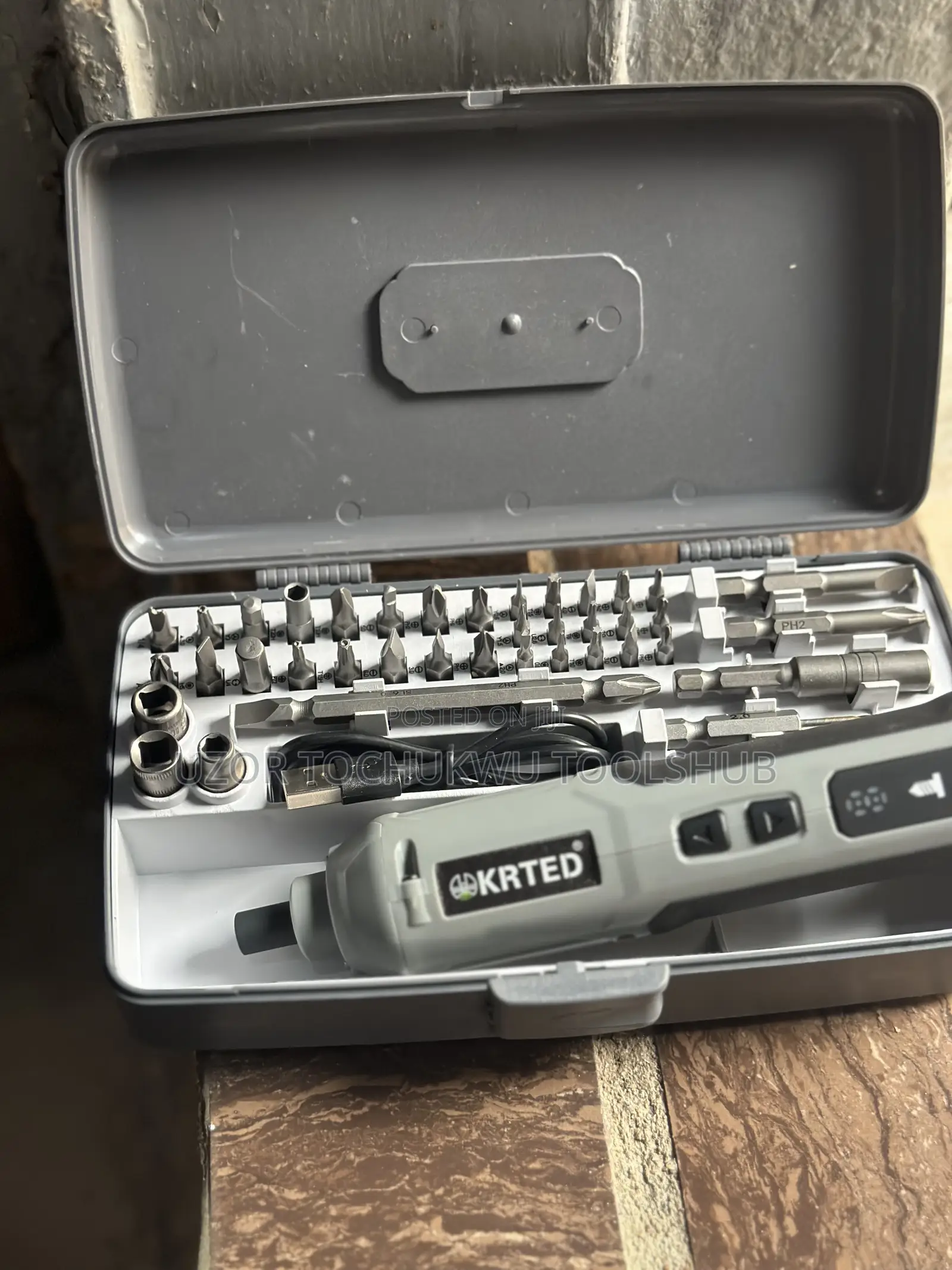 Electric Pencil Screwdriver Set (Krted)