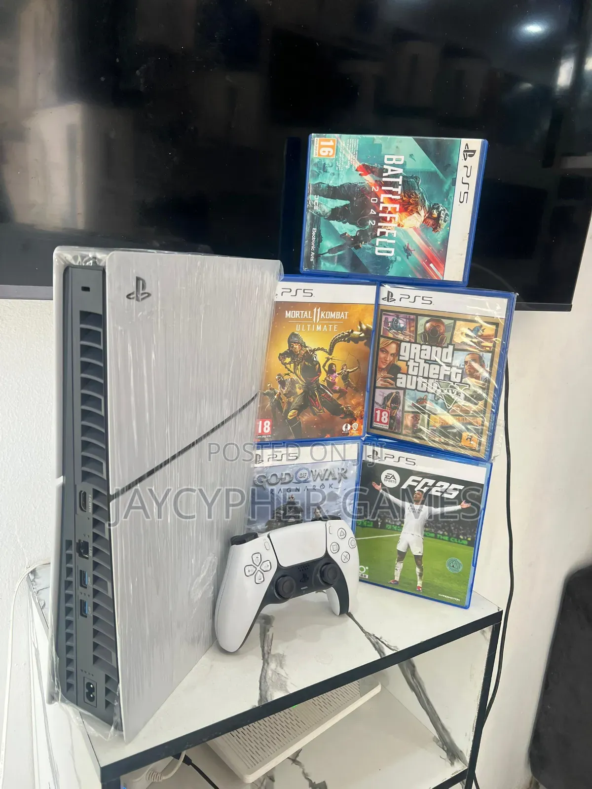 Ps5 Slim With 5cds