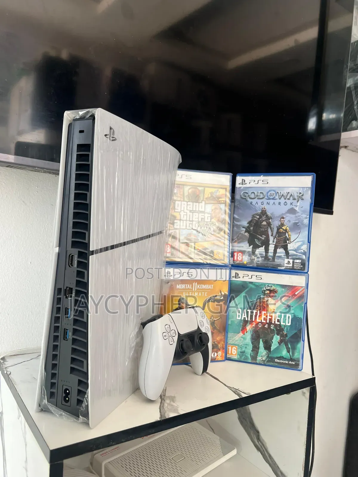 Ps5 Slim With 5cds