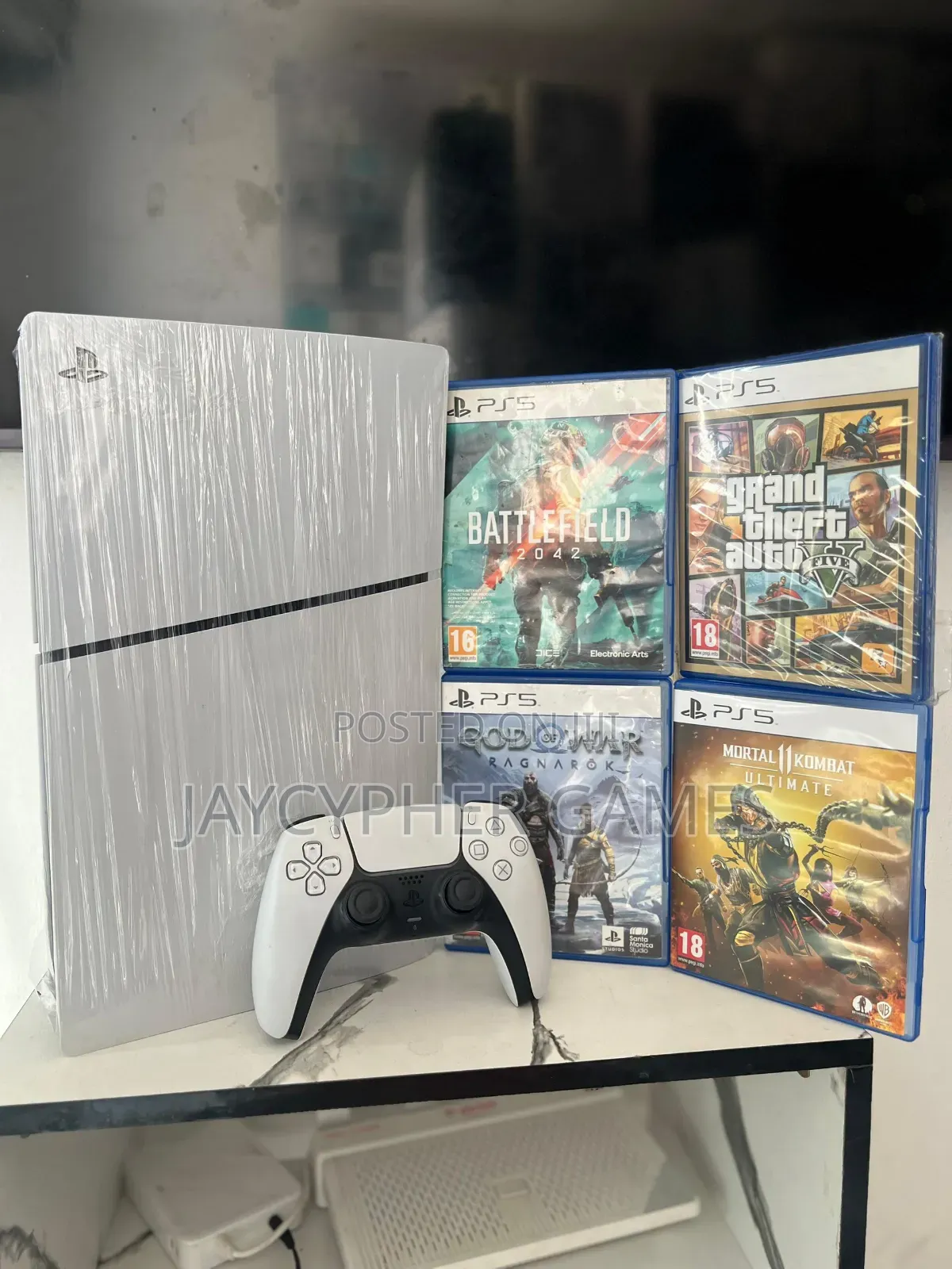 Ps5 Slim With 5cds