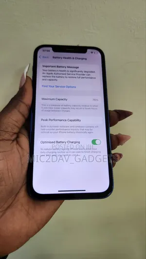 Apple iPhone 12 64 GB Blue