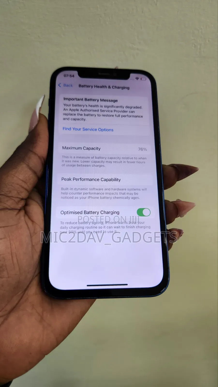 Apple iPhone 12 64 GB Blue