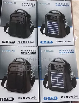 Solar Bag Shaped Bluetooth Speaker