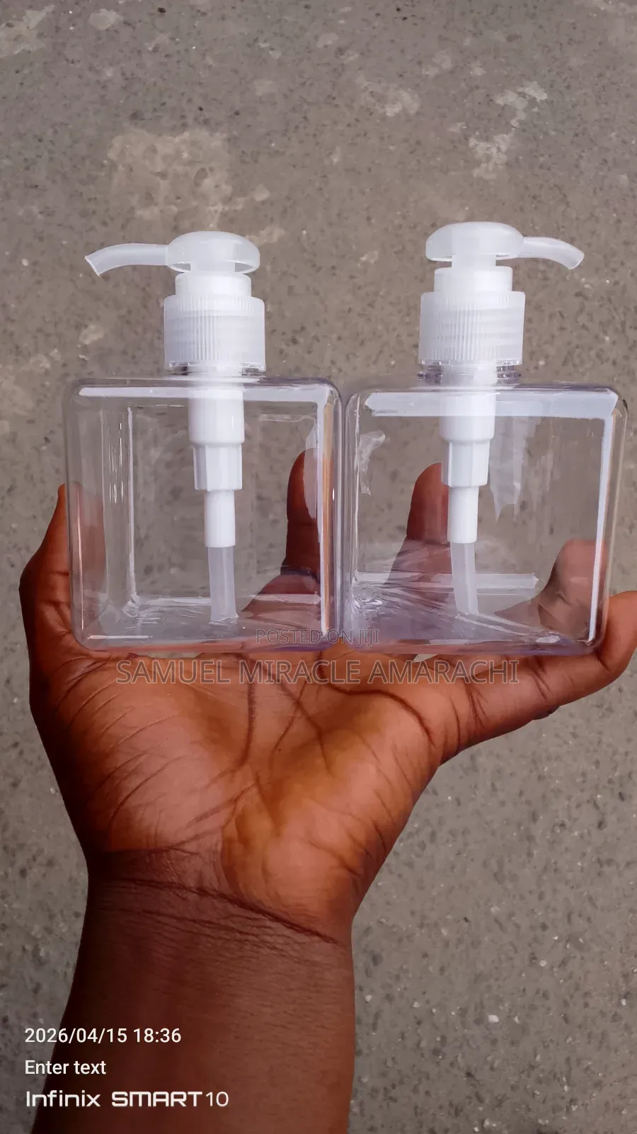 Body Lotion Containers