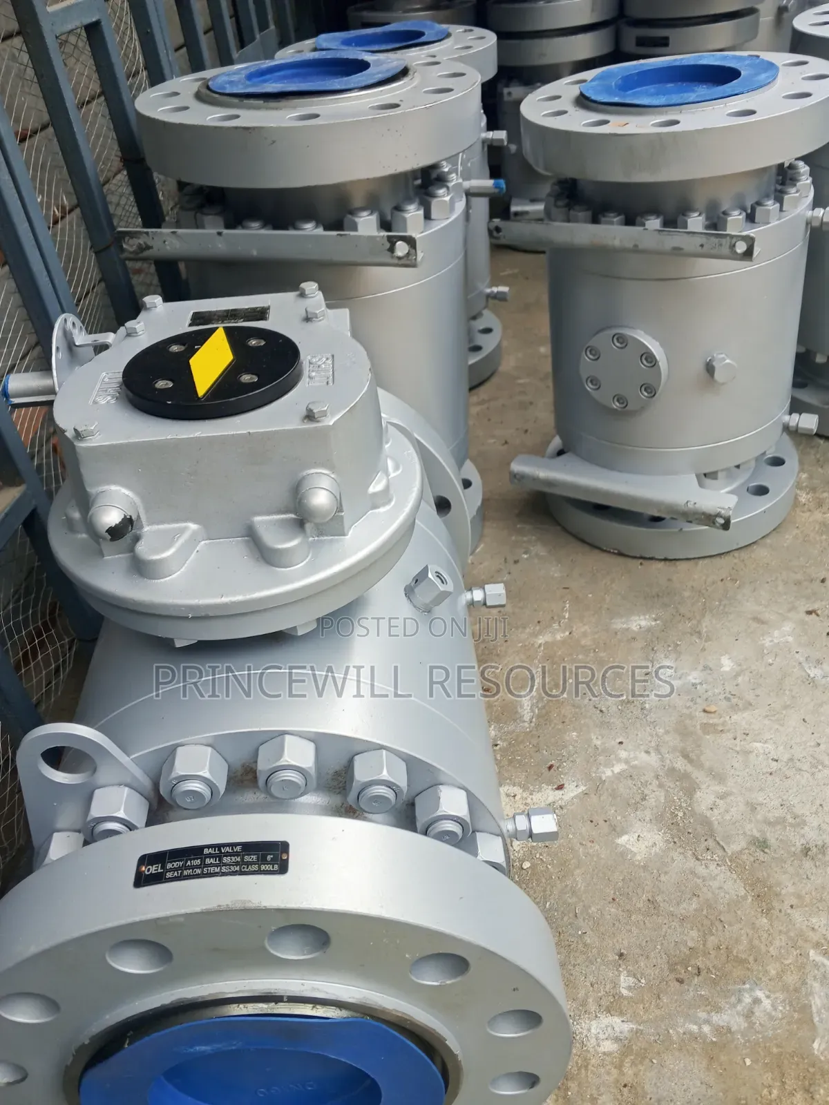 6"X900 Ball Valve Full Bore Three Piece