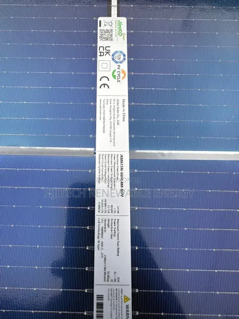 615w Jinko Panel