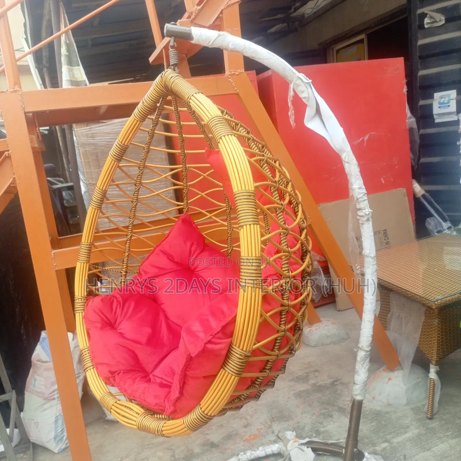 Swing Chairs Big and Small.
