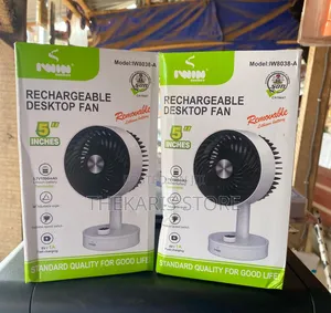 Iwin Rechargeable Fan Iw8038-A