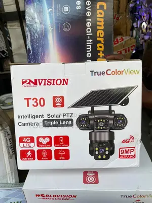 T30 V380 Intelligent Solar PTZ Camera