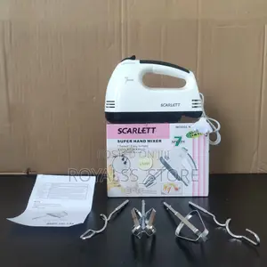7 Speed Scarlet Super Hand Mixer