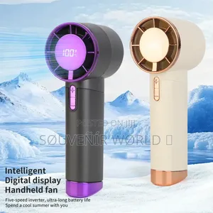 Portable Rechargeable Handheld Mini Fan (5-Speed)
