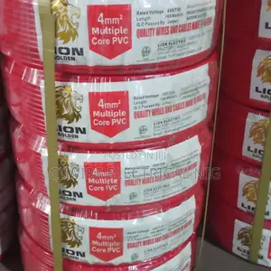 4mm Single Core Wire PVC Lion