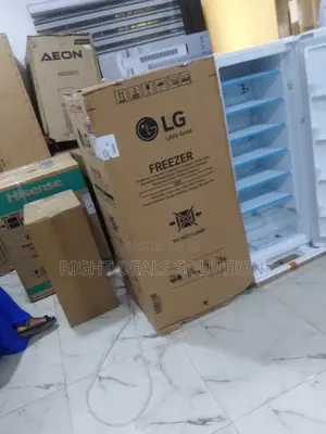 168 Litres Lg Upright Freezer Gn304sqbr – Fast Freezing Tech