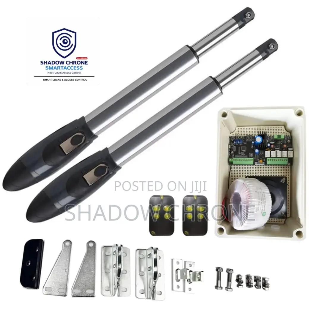 Smart Automatic Swing Gate Opener With Solar Panel – Security Upgrade