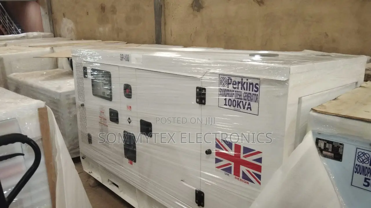 100kva Perkins Noise Reduction Design
