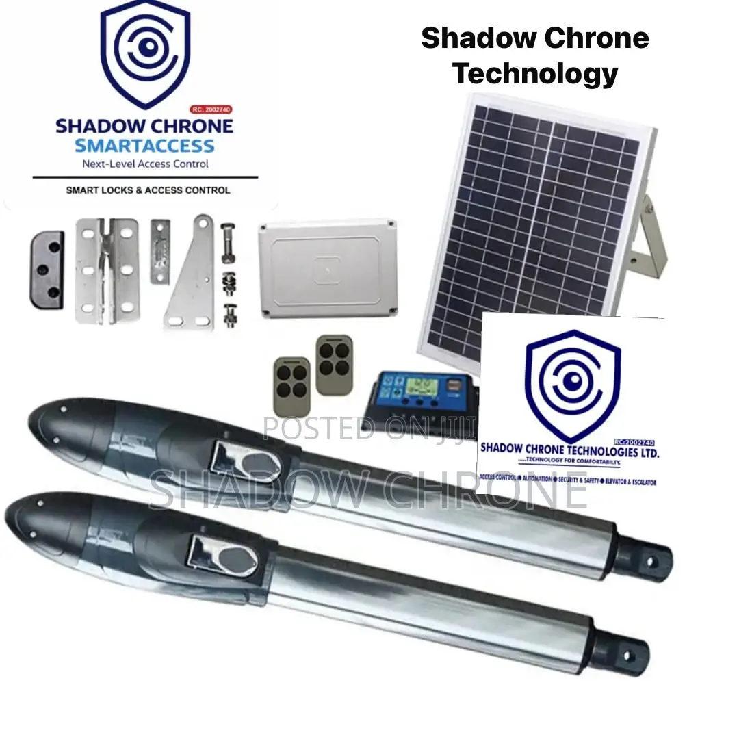 Solar Electric Swing Gate Opener – Automatic Gate Control System