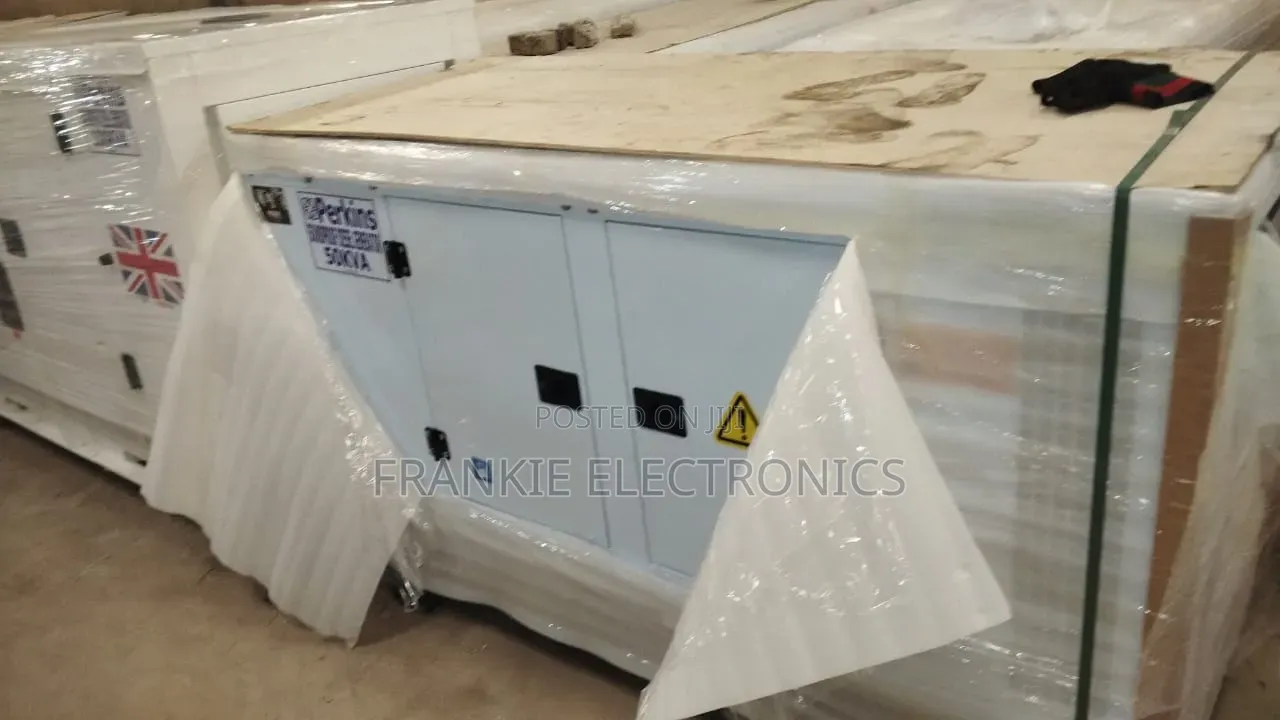 England Standard Perkins 50kva Low Noise Generator 100% Copper Coil