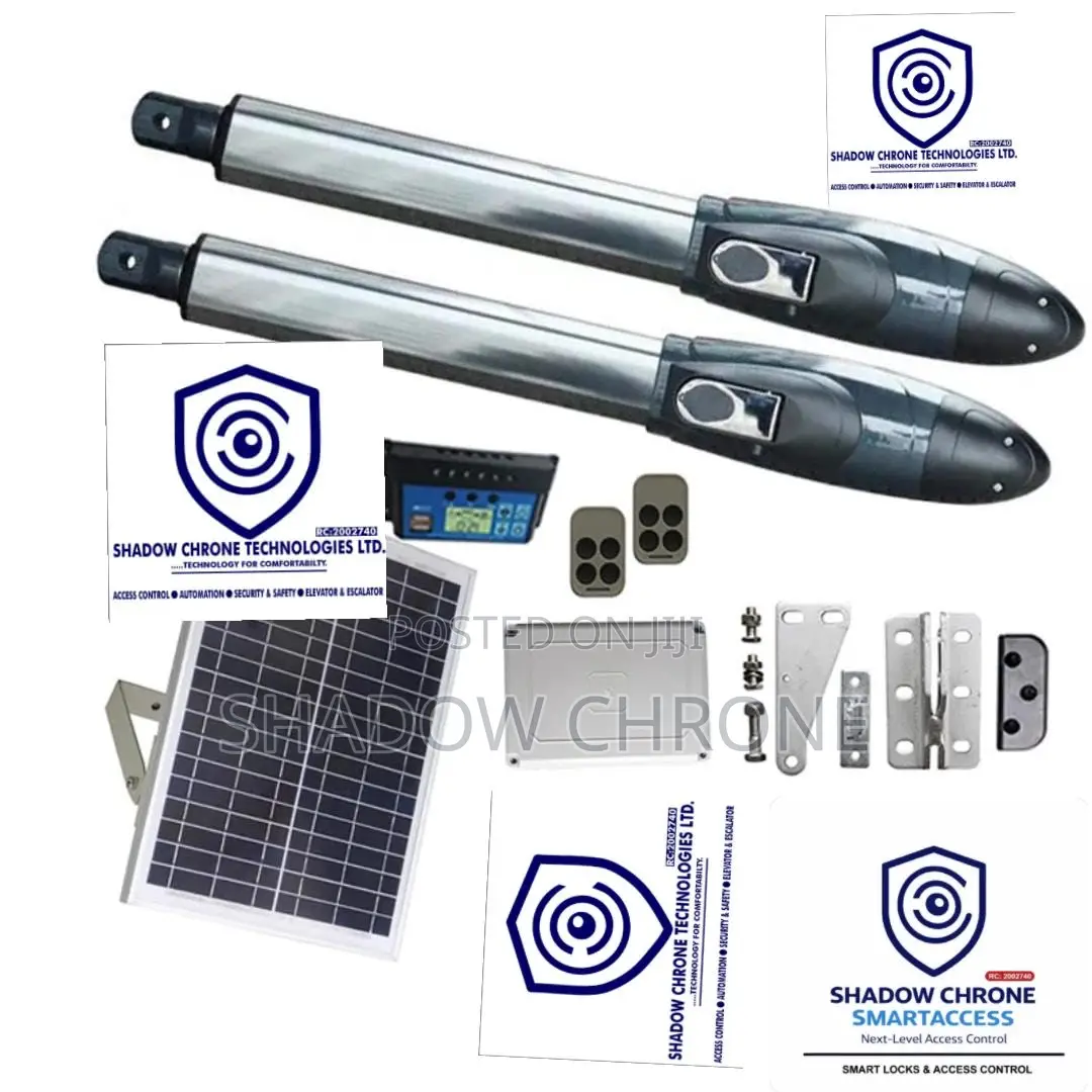 Solar Powered Gate Opener – Smart Swing Gate Automation