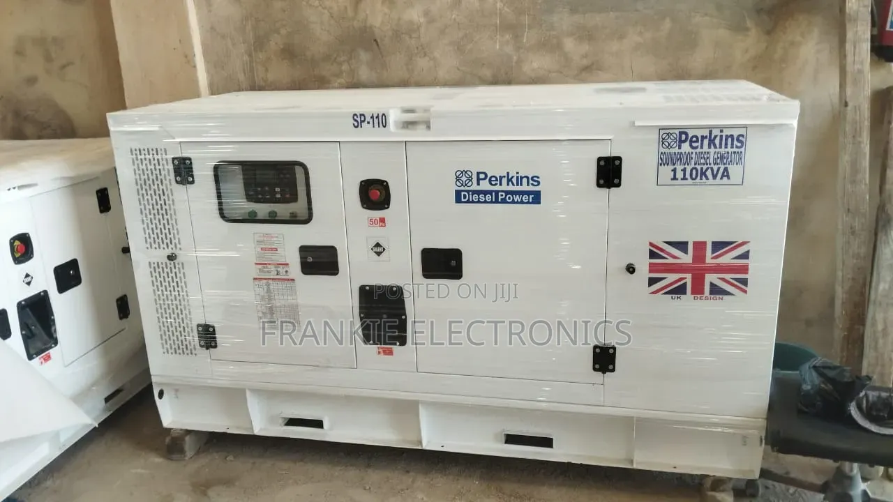 110kva Perkins = Peace of Mind 100% Copper Coil