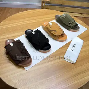 New Zara Visvim Men Christo Folk Slide