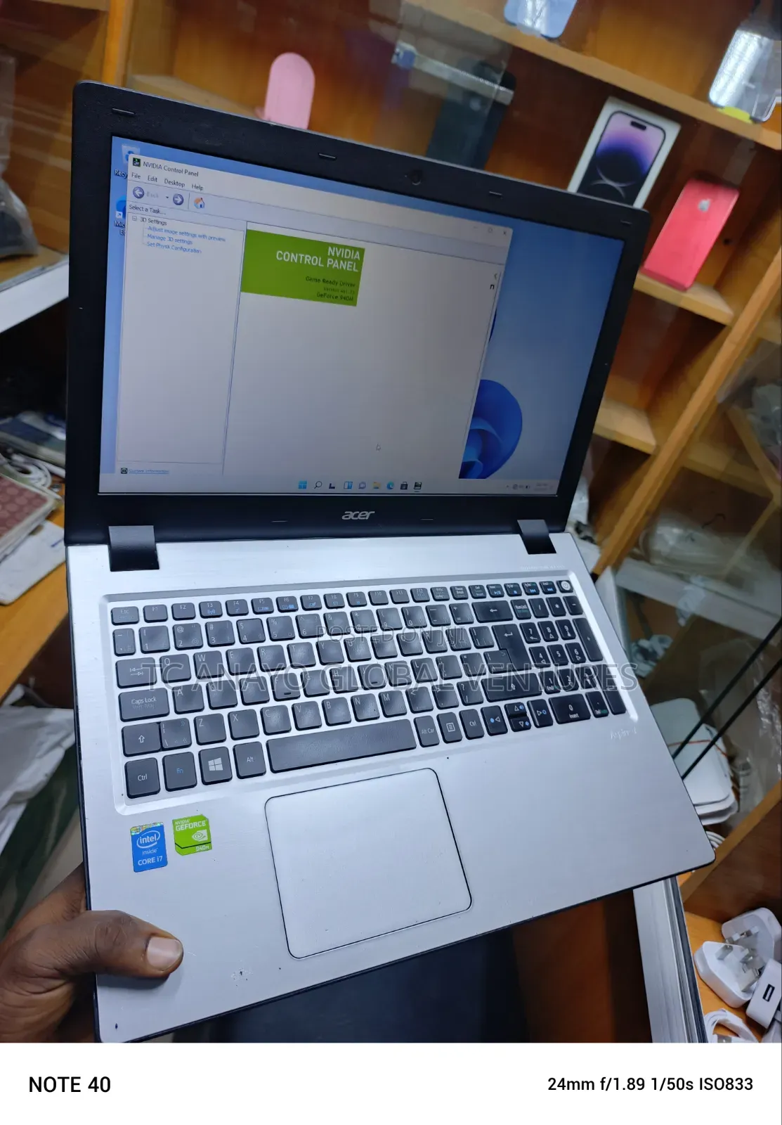 Laptop Acer Aspire V3-574G 8GB Intel Core i7 SSD 256GB