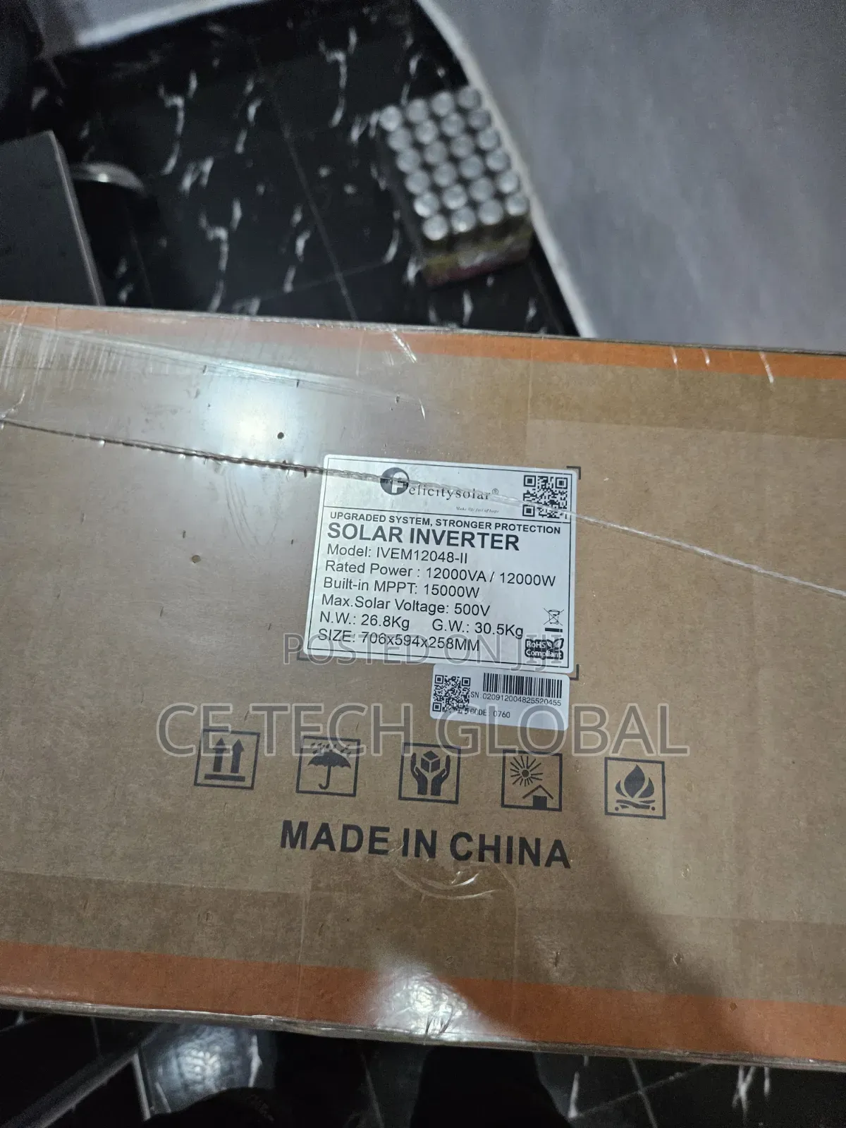 12kva 48v Felicity Hybrid Inverter - Felicity