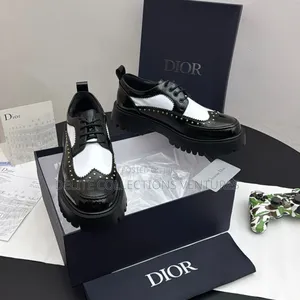 *Christian Dior Shoe With Stones “Black White”