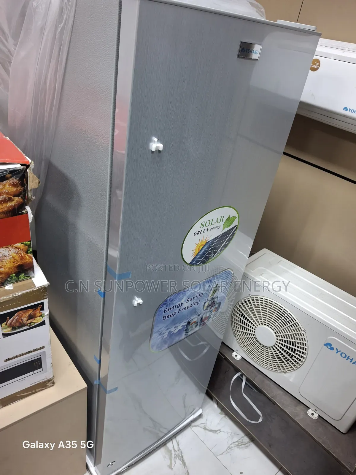 258l/ Ice-Maker Yohako Solar Fridge