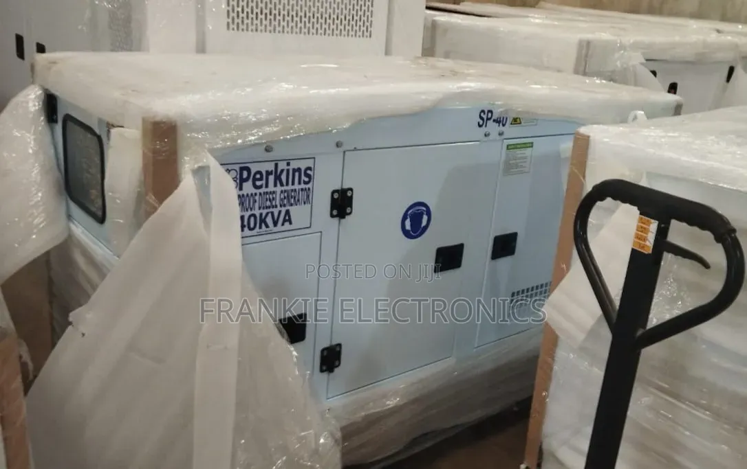 Premium Perkins 40kva Power Generator 100% Copper Coil