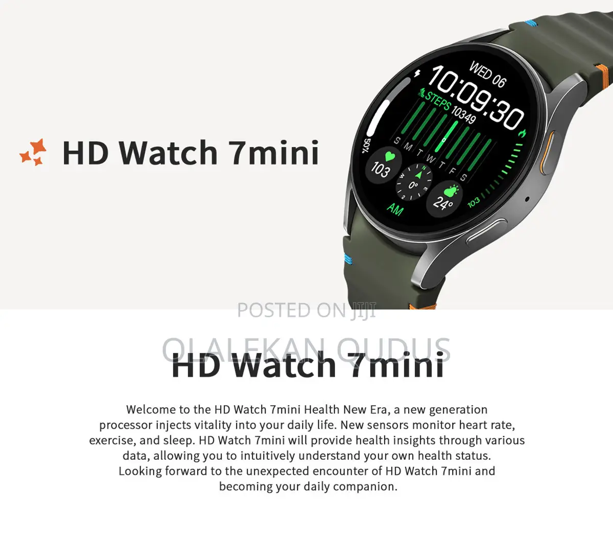 Js Watch 7 Smart Watch
