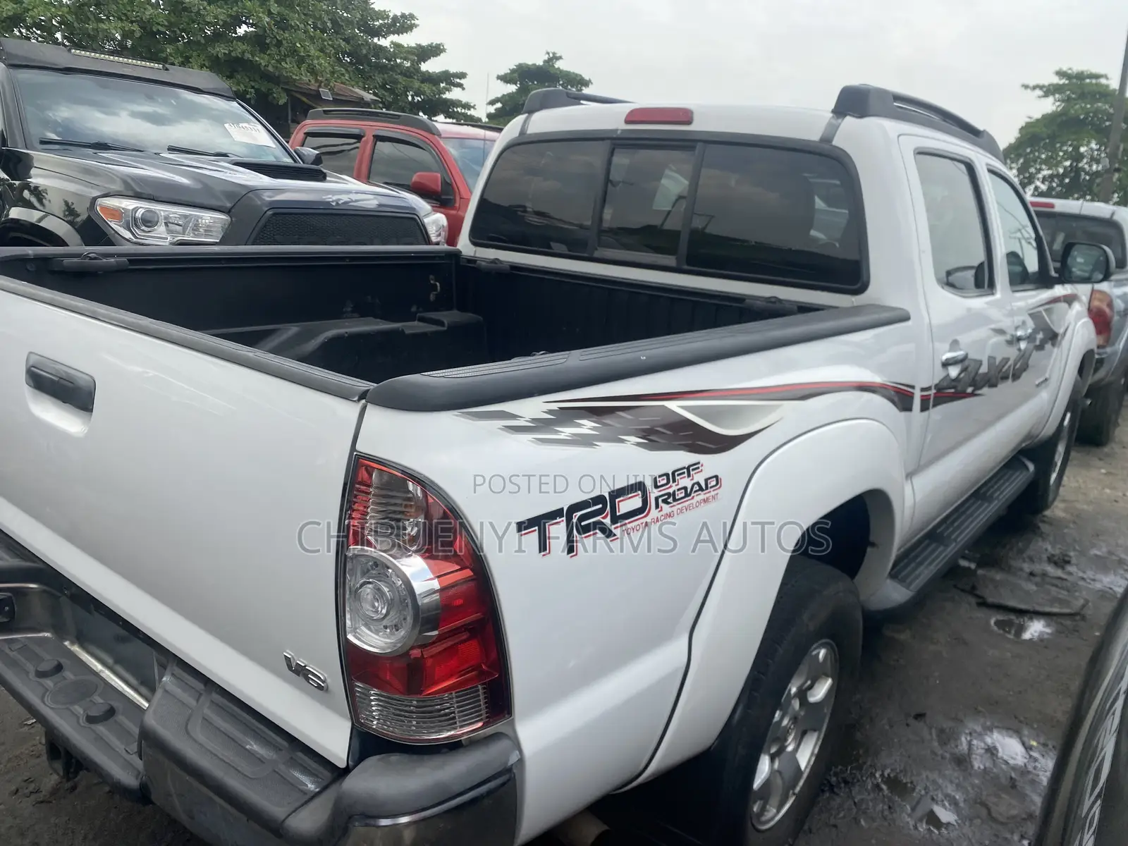 Toyota Tacoma 2013 White