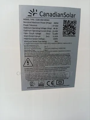 Canadian Solar Panel 450w