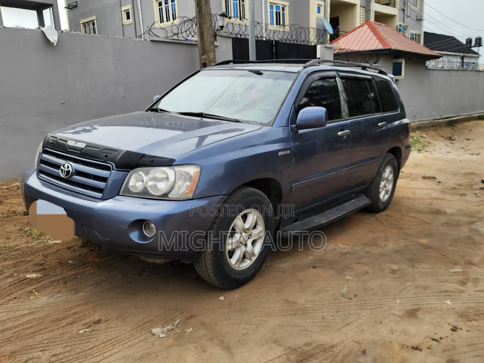 Toyota Highlander 2003 Blue