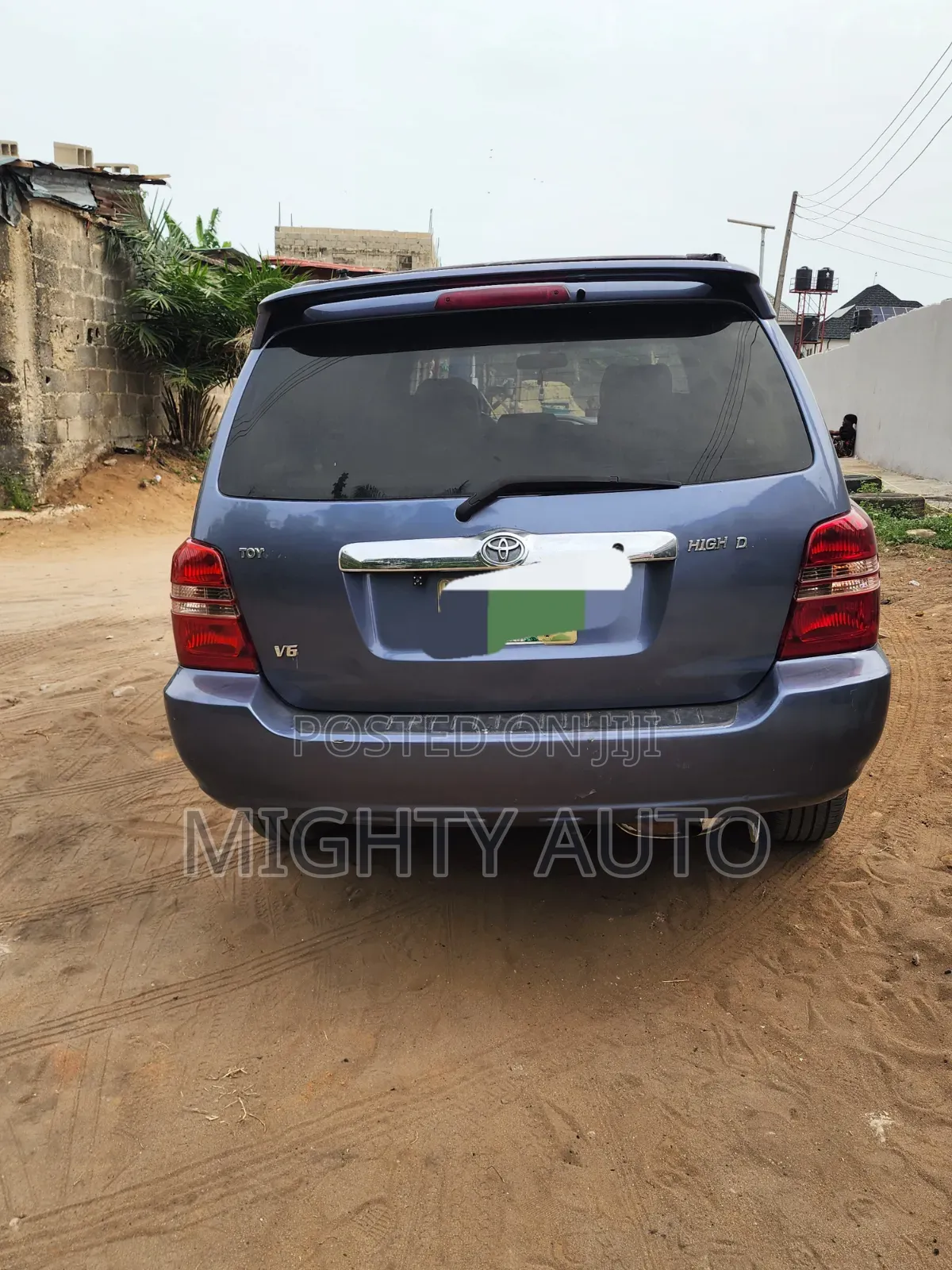Toyota Highlander 2003 Blue