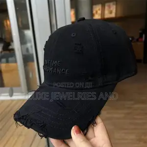 No Time for Romance Ripped Cap
