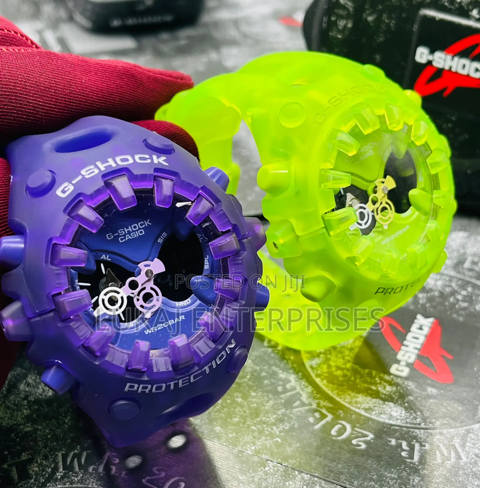 Transparent Tizzle Gshock