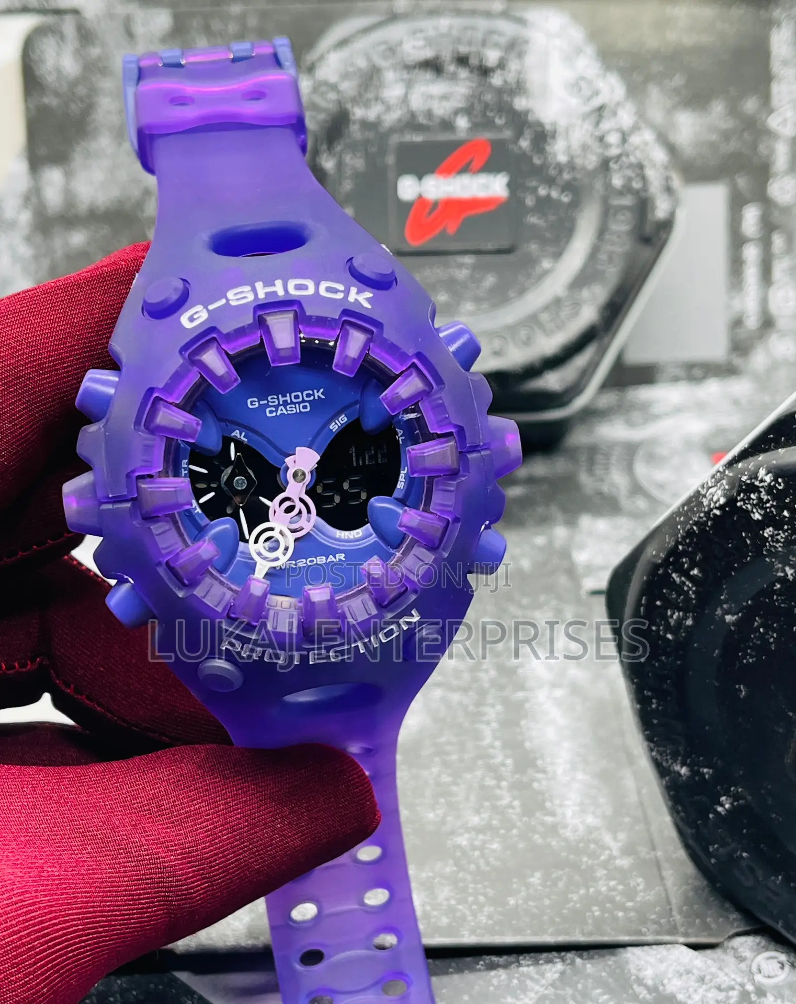 Transparent Tizzle Gshock