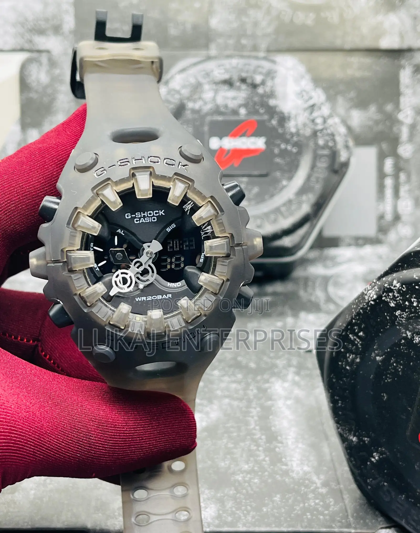 Transparent Tizzle Gshock