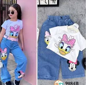 Girl Top and Jean Trouser