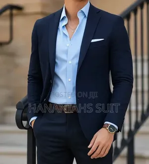 Corporate Navy Blue Suit for Men